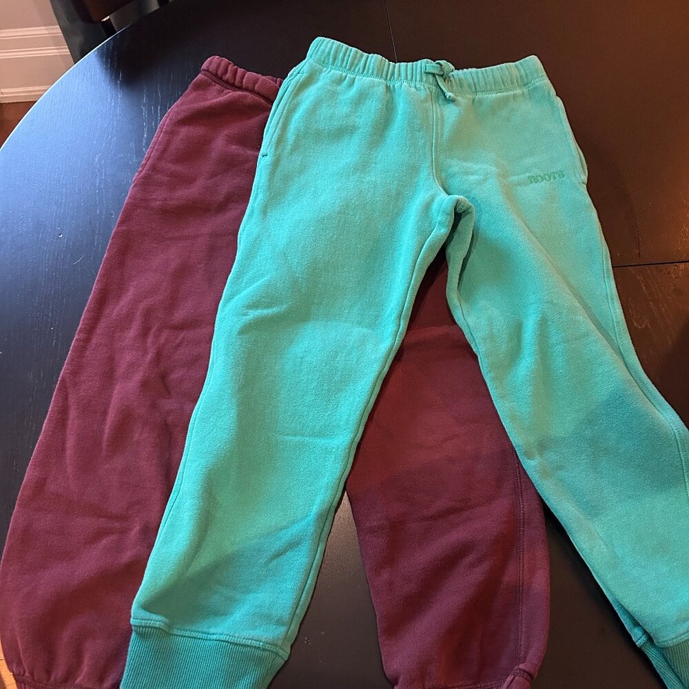 🍁 Roots Kids Sweatpants – Size 10 (Lot of 2) 🍁